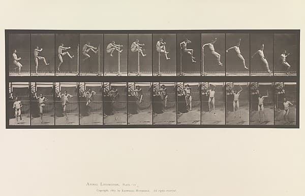 Animal Locomotion. An Electro-Photographic Investigation of Consecutive Phases of Animal Movements. Commenced 1872 - Completed 1885. Volume V, Man (Pelvis Cloth), by Eadweard Muybridge