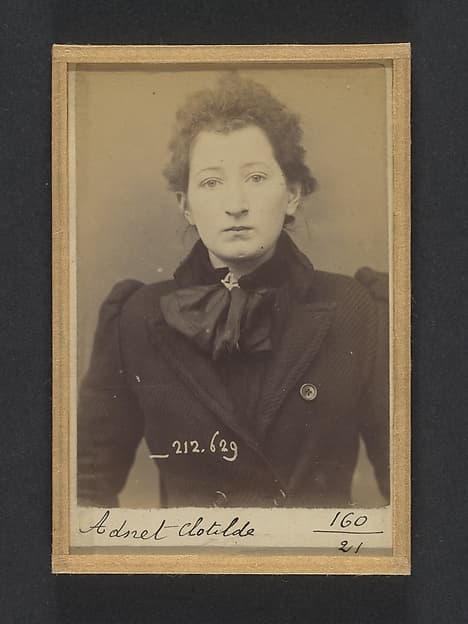 [Mugshots of Suspected Anarchists from French Police Files], by Alphonse Bertillon