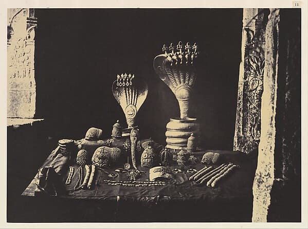 Madura. The Great Pagoda Jewels., by Linnaeus Tripe