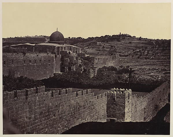 [Dome of the Rock, Jerusalem], by Felice Beato
