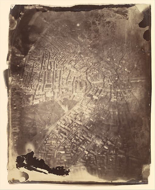 [Boston from a Hot-Air Balloon], by James Wallace Black