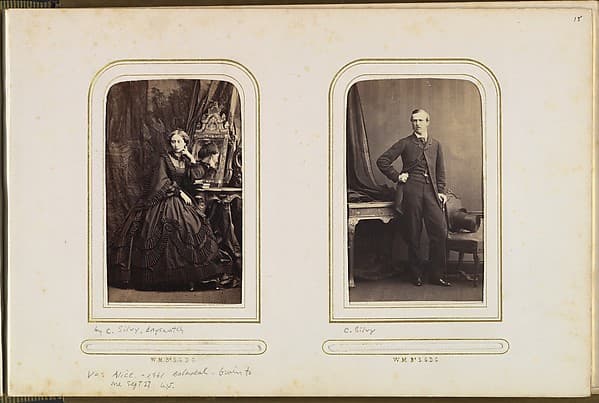 [Carte-de-Visite Album of British and European Royalty], by F. Joubert