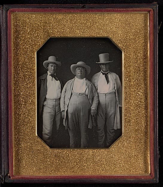 [Three Planters], by Unknown
