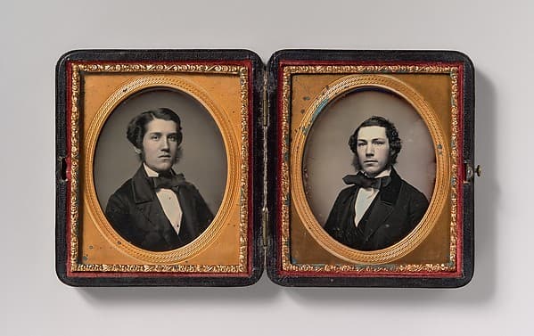 [Double Plate: Two Men with Sideburns], by John Adams Whipple