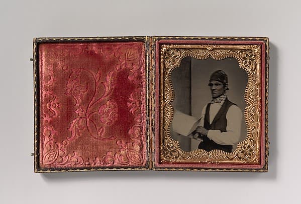 [Plasterer with Hawk and Trowel], by Unknown