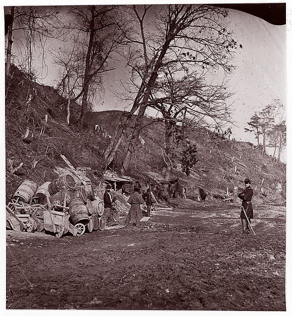 Fort Brady, Virginia, by Andrew Joseph Russell