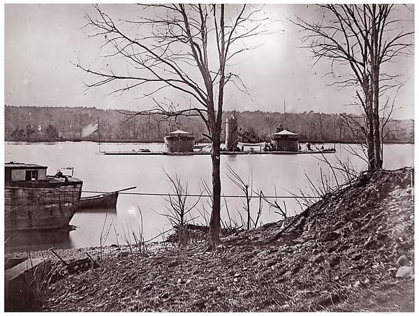 U.S. Monitor Onondaga, James River, by Unknown