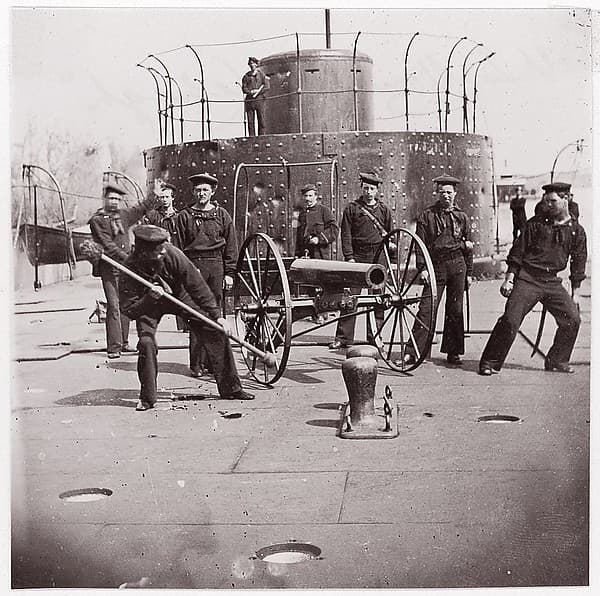 U.S. Monitor Lehigh, James River, by Unknown