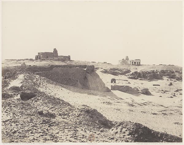 Assouan, Ruines de l'Ancienne Enciente Arabe, au Sud-Est de la Ville, by Félix Teynard