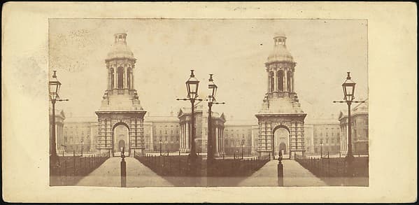 [Group of 15 Early Stereograph Views of Cambridge, England and the Surrounding Area], by Thomas Small