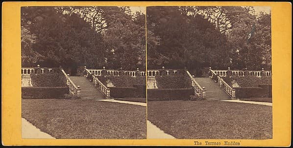 [Group of 13 Early Stereograph Views of British Castles], by London Stereoscopic Company