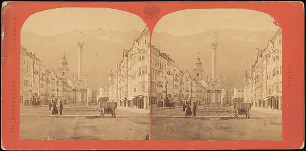 [Group of 5 Stereograph Views of Austria], by Franz Richard Unterberger