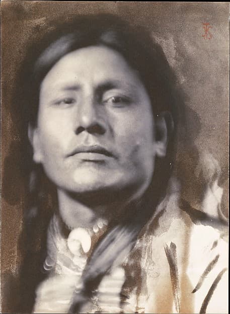 A Sioux Chief [Has-No-Horses], by Joseph T. Keiley