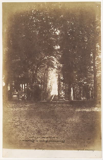 [Gardens of the Chàteau de Saint-Cloud], by Louis-Rémy Robert
