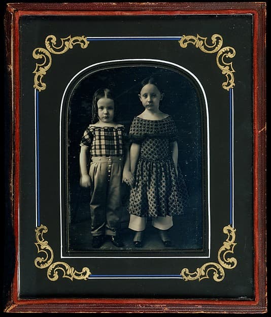 [Boy and Girl Holding Hands], by Bennet