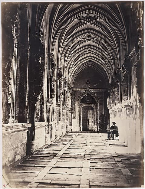 [Cloisters of the Church of Saint John of the Kings, Toledo, Spain], by Charles Clifford