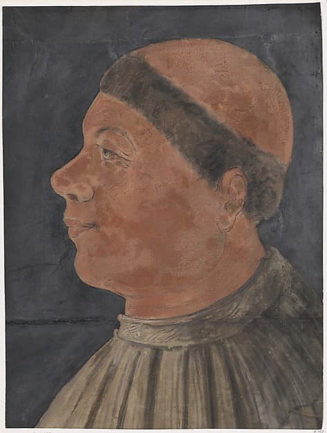 Profile Portrait of Bishop Antonius Campanus of Agram (Zagreb), by French