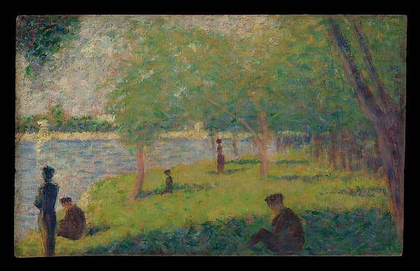 Study for "A Sunday on La Grande Jatte", by Georges Seurat