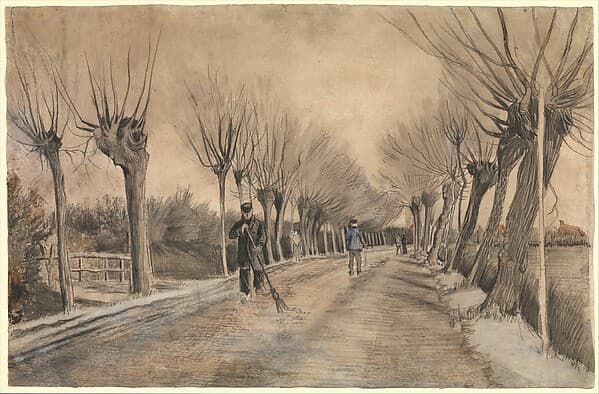 Road in Etten, by Vincent van Gogh
