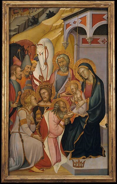The Adoration of the Magi, by Bartolo di Fredi