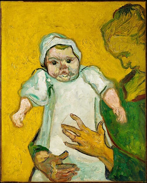 Madame Roulin and Her Baby, by Vincent van Gogh