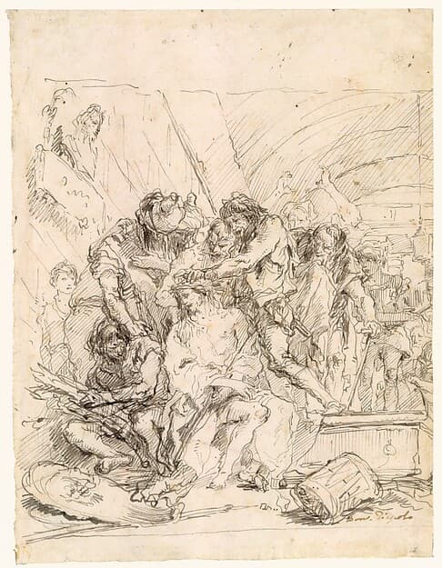 Christ Crowned with Thorns, by Giovanni Domenico Tiepolo