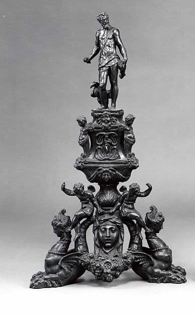 Andiron with the Figure of Jupiter, by Niccolò Roccatagliata