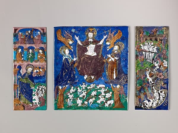 Triptych: The Last Judgment, by Master of the Orléans Triptych