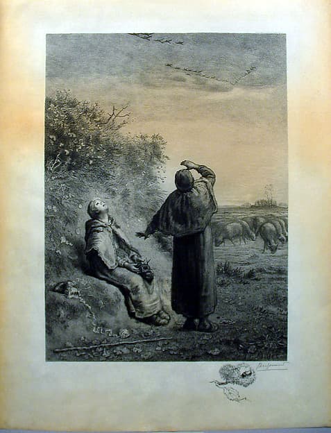 Automne, by Félix Bracquemond