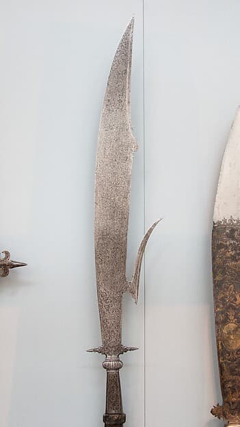 Glaive of the Bodyguard of Giovanni Battista Bourbon del Monte (1541–1614)