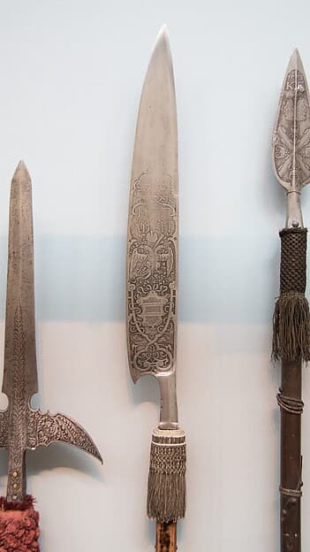 Glaive of Emperor Rudolf II (reigned 1576–1612), by Hans Stromair