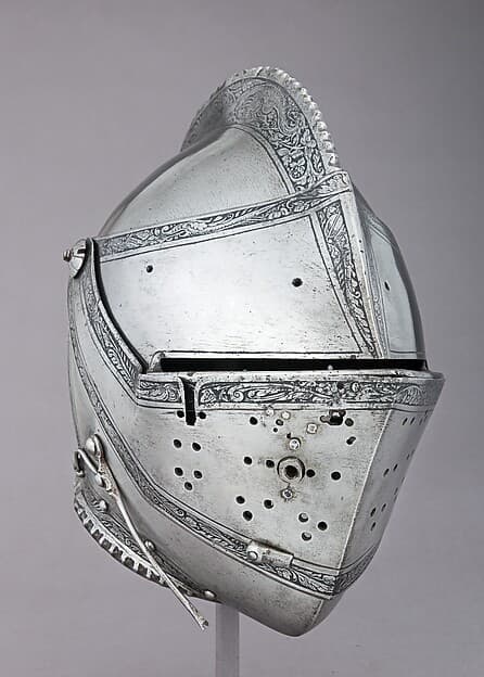 Close Helmet for the Tourney, by Daniel Hopfer