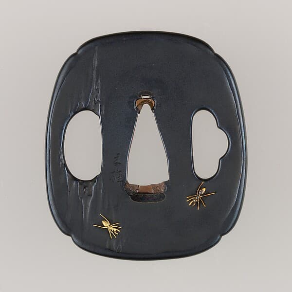 Sword Guard (Tsuba), by Kanō Natsuo