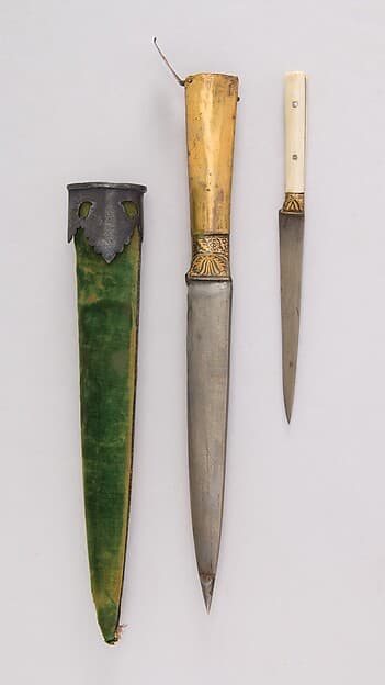 Two Knives with Sheath