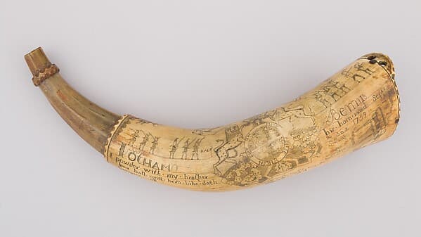 Powder Horn, by Jacob Gay