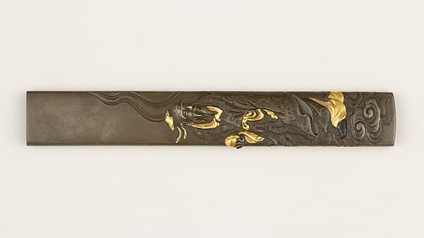 Knife Handle (Kozuka), by Tanaka Kiyotoshi (Kiyonaga)