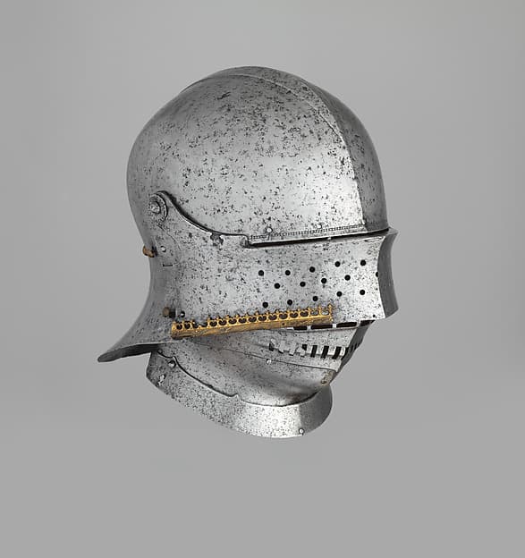 Sallet of Emperor Maximilian I (1459–1519), by Lorenz Helmschmid