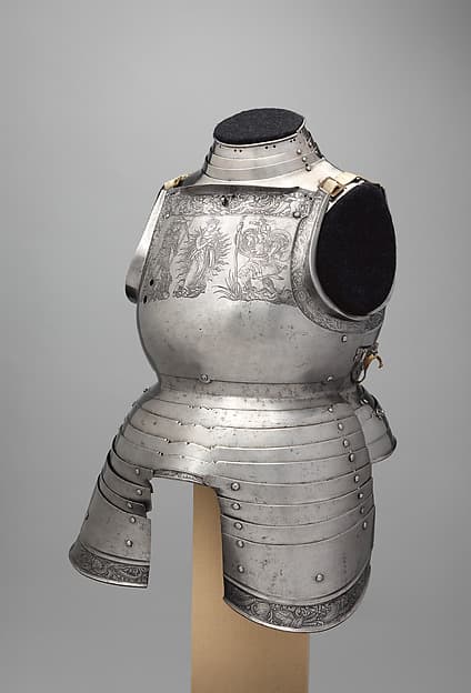 Cuirass and Tassets (Torso and Hip Defense), by Kolman Helmschmid