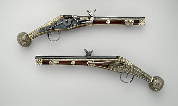 Wheellock Puffer Pistols, by Balthasar Dressler