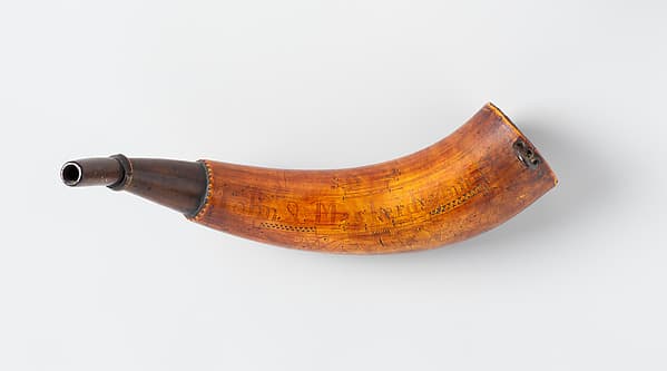 Powder Horn of John Mahard, by John Bush