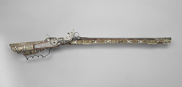 Wheellock Rifle, by Johannes Hartel