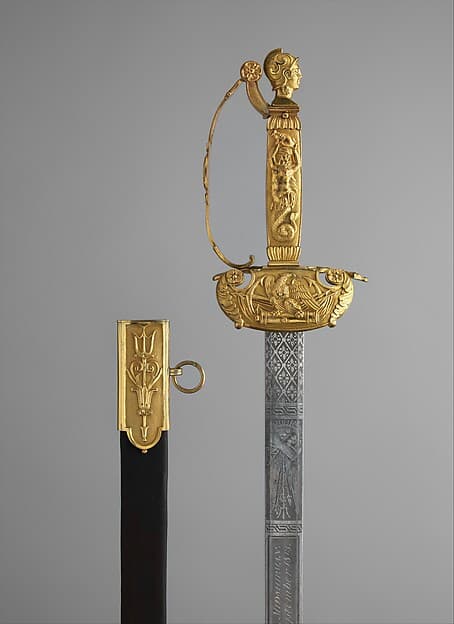 Congressional Presentation Sword and Scabbard of Peleg K. Dunham (1794–1822), by William Rose Sr., 1783–1856