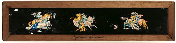 Eglinton Tournament Magic Lantern Slide