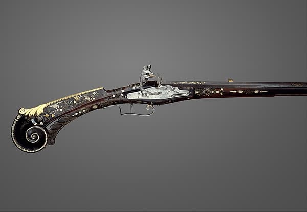 Flintlock Gun of Louis XIII (1601–1643), King of France, by Pierre Le Bourgeois