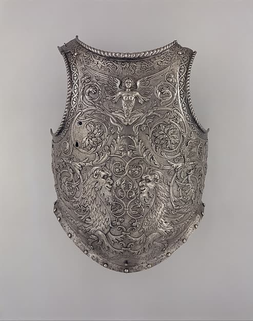 Breastplate, by Giovan Paolo Negroli