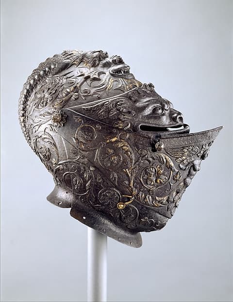 Close Helmet, by Giovan Paolo Negroli