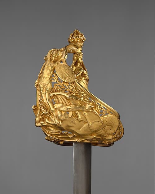 Sword Hilt, by Albert-Ernest Carrier-Belleuse