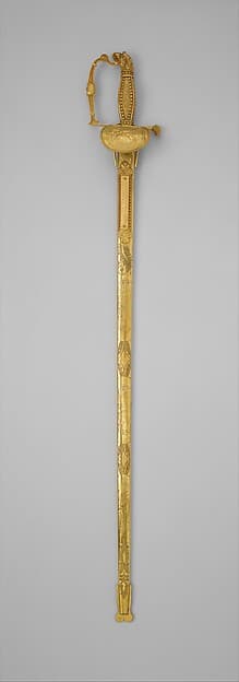 Presentation Sword and Scabbard of Brigadier General Daniel Davis (1777–1814) of the New York Militia, by John Targee