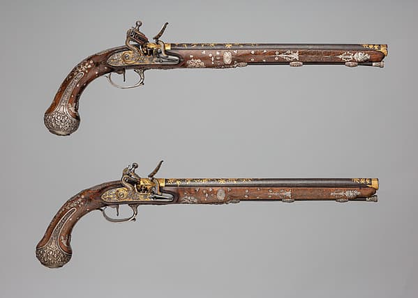Pair of Flintlock Pistols