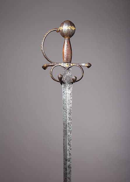 Rapier of Emperor Charles V (1500–1558), by Francesco Negroli